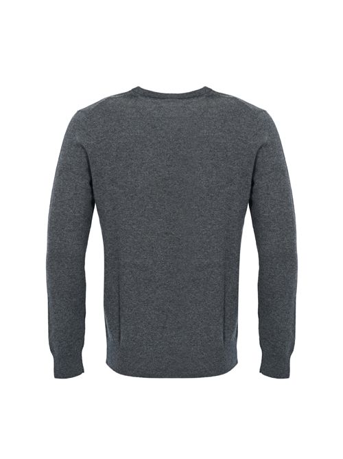 Maglia in lana con logo Grey POLO RALPH LAUREN | 710974148004